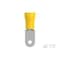 Te Connectivity Ring Terminal, 1/4 in Stud Size, 4 AWG, 600 V, PVC Insulated, Yellow 52043-3 - alternate 5